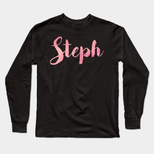 Steph Long Sleeve T-Shirt